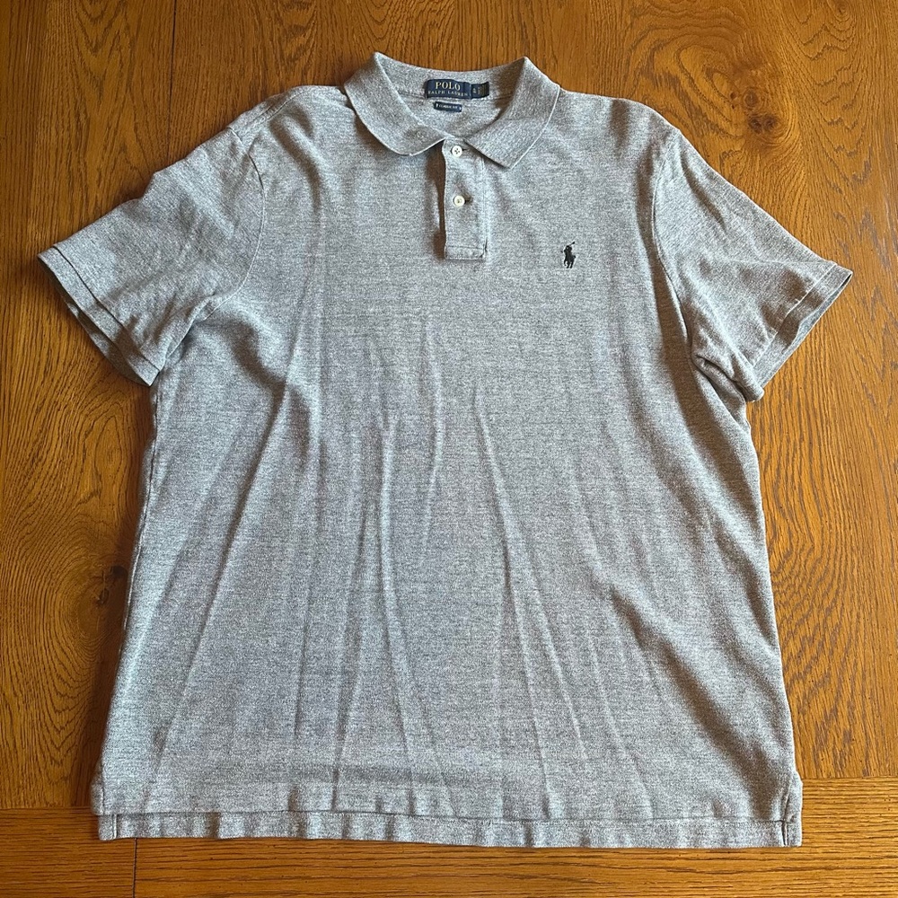 Polo by Ralph Lauren Men’s Gray Polo Shirt Size XL